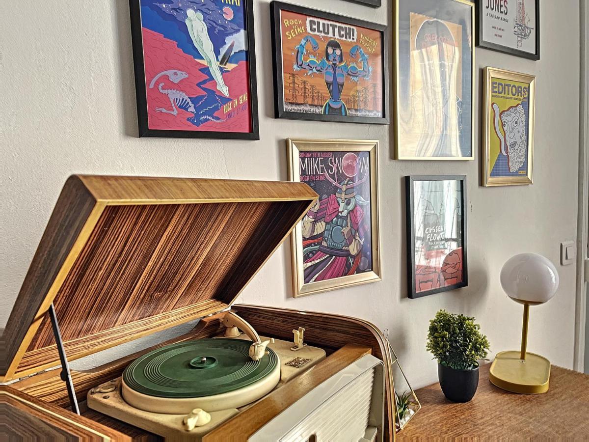 Maison De Ville - Paris En 15 Mn ! - 4 Pers- 1 Bebe - Vintage & Music ! Groslay المظهر الخارجي الصورة