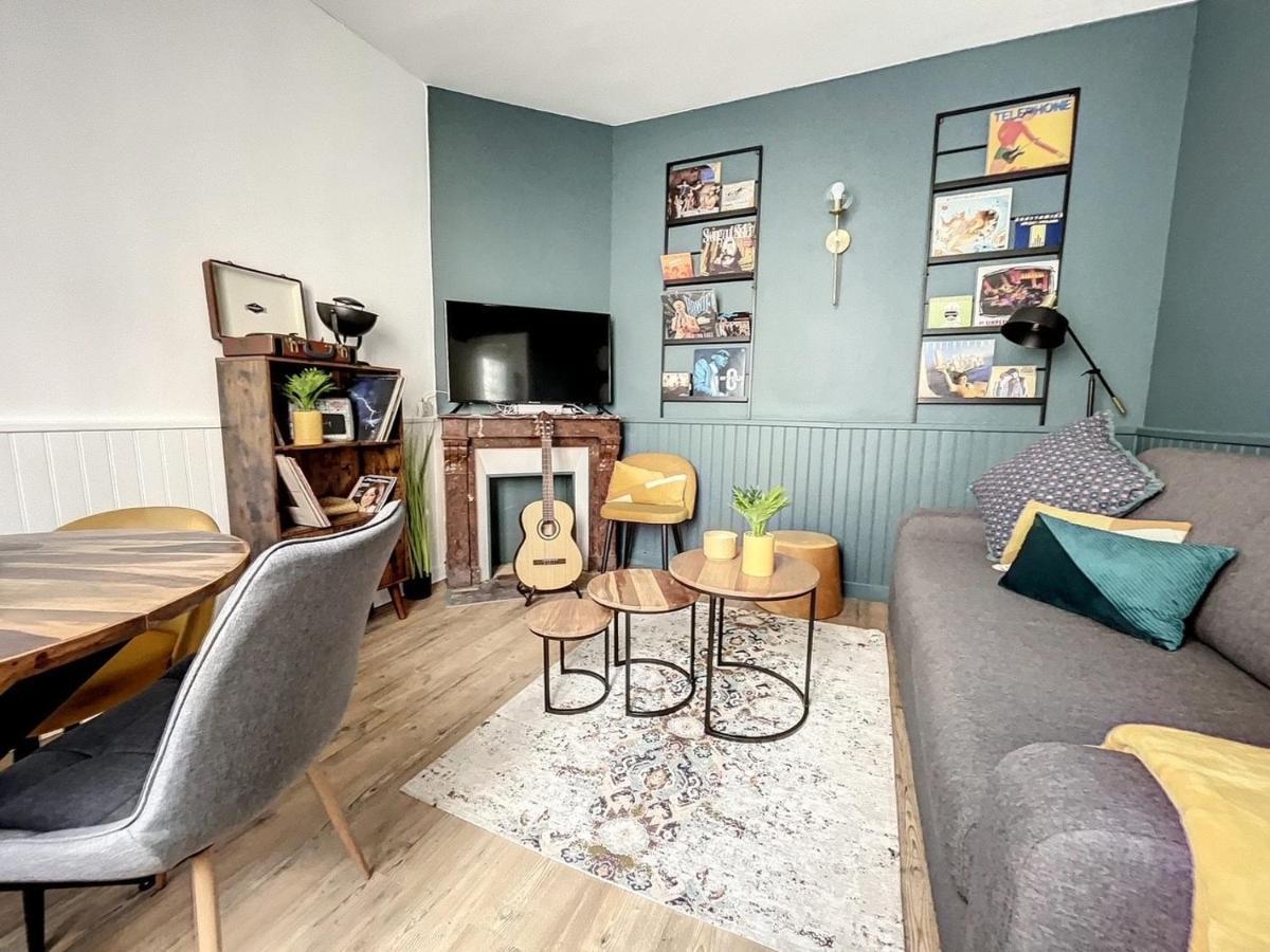 Maison De Ville - Paris En 15 Mn ! - 4 Pers- 1 Bebe - Vintage & Music ! Groslay المظهر الخارجي الصورة