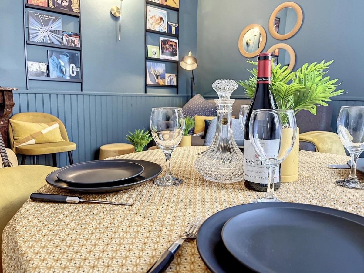 Maison De Ville - Paris En 15 Mn ! - 4 Pers- 1 Bebe - Vintage & Music ! Groslay المظهر الخارجي الصورة