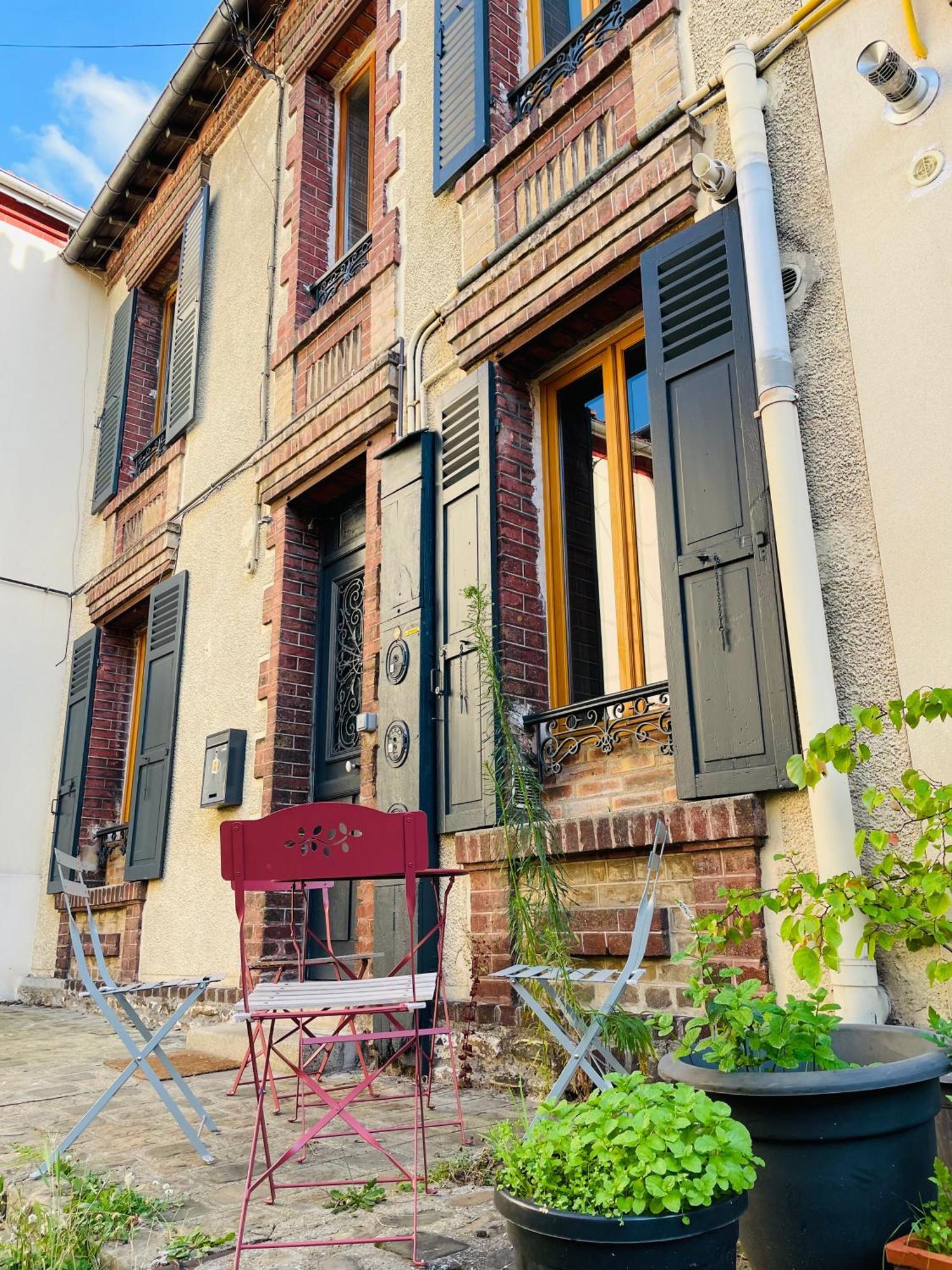 Maison De Ville - Paris En 15 Mn ! - 4 Pers- 1 Bebe - Vintage & Music ! Groslay المظهر الخارجي الصورة