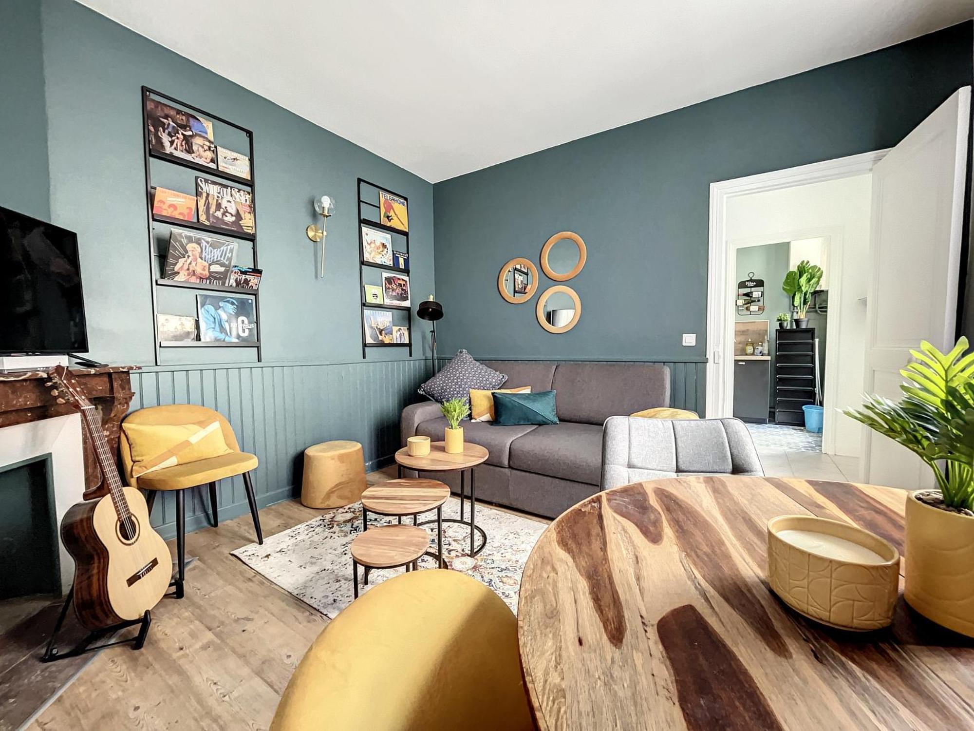 Maison De Ville - Paris En 15 Mn ! - 4 Pers- 1 Bebe - Vintage & Music ! Groslay المظهر الخارجي الصورة